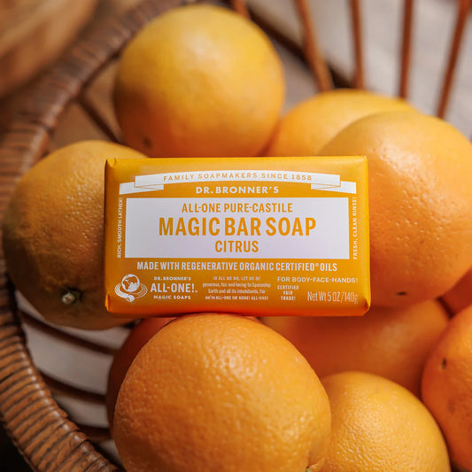 Citrus Sinaasappel  - Puur Castile Zeepblok €7.49