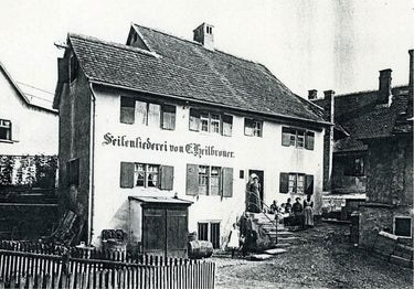 1858 - Soapmaking begins in Heilbronner home—Jewish quarter, Laupheim, Germany.